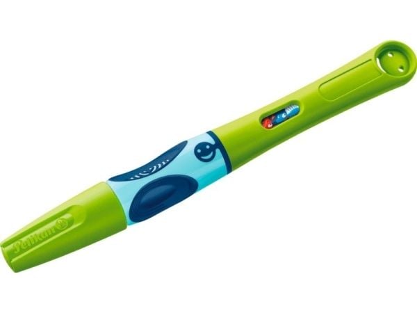 Pelikan Griffix fyllepenn, grønn, for høyrehendte Lær å skrive-penn med ergonomisk gripesone, - 1 stk (805674)