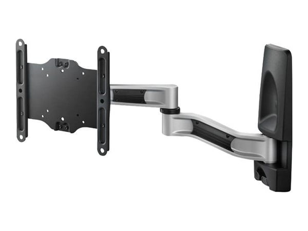 AG Neovo WMA-01 - Monteringssats (vridbar arm) - vridbar - för LCD-display - plast, stål, aluminiumlegering - svart, silver - väggmonterbar