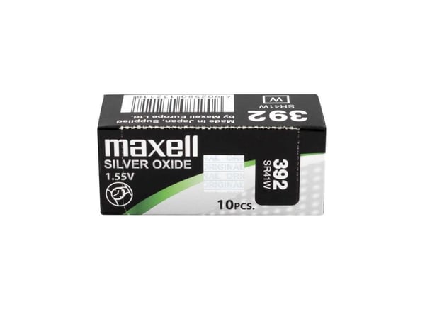 Maxell SR 41W - Batteri 10 x SR41W - Zn/Ag2O - 39 mAh