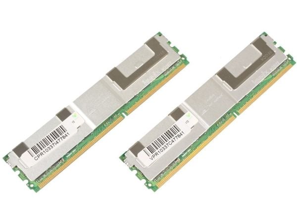 CoreParts - DDR2 - sett - 8 GB: 2 x 4 GB - FB-DIMM 240-pin - 667 MHz / PC2-5300 - 1.8 V - Fullt bufret - ECC