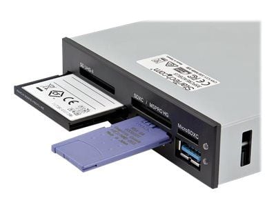 StarTech.com USB 3.0 Internal Multi-Card Reader with UHS-II Support - SecureDigital/Micro SD/Micro SD/Memory Stick/Compact Flash Memory -kortinluki...