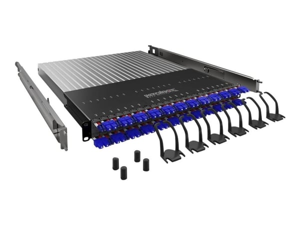 PATCHBOX PLUS+ SYSTEM OS2 LC-SC - Rack-kabelføringssett - 1U - 19"