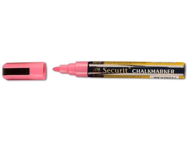Securit® original kridtmarker sæt med to i lyserød
