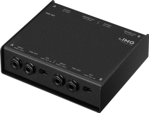 Img Stageline Audio filtras - DI BOX Stageline DIB-102 (stereo)