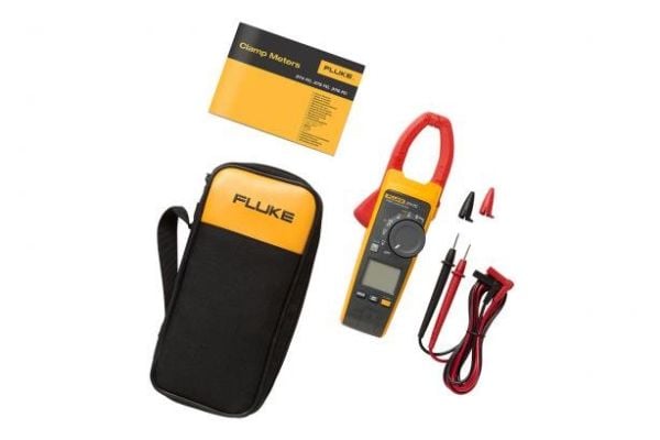 Fluke 374 FC, 0 - 600 V, 0 - 600 V, 0,1 mV, 0,1 mV, 0 - 2500 A, 0,1 - 600 A