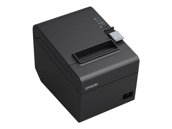 Epson TM T20III - Kvitteringsskriver - termolinje - Rull (7,95 cm) - 203 x 203 dpi - inntil 250 mm/sek - USB 2.0, seriell - kutter - svart