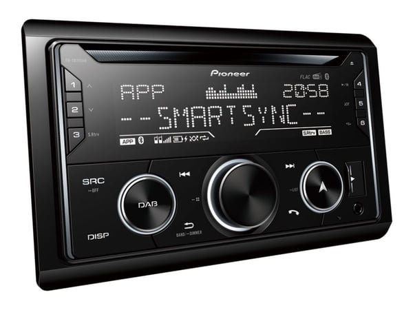Pioneer FH-S820DAB - Auto - CD-vastaanotin - Sisäänrakennettava - Double-DIN - 50 wattia x 4 kpl