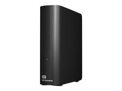 WD Elements Desktop WDBWLG0100HBK - Harddisk - 10 TB - ekstern (stasjonær) - USB 3.0