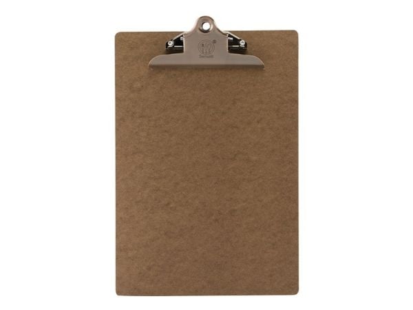Menukortholder Securit Clipboard 23x34 cm brun,stk