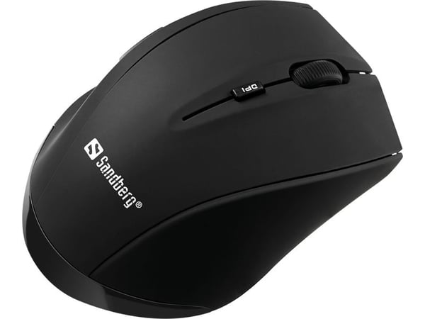 Sandberg DesktopSet - Tastatur- og mussett - trådløs - 2.4 GHz - Norsk