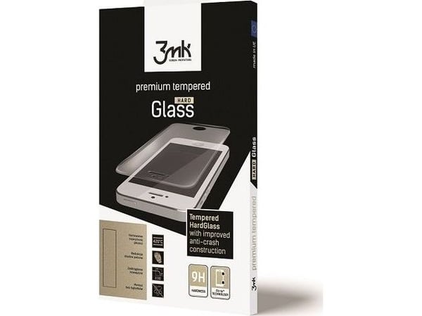 3MK HardGlass, Apple, iPhone 11 Pro Max, Ripebestandig, Støvresistent, Gjennomsiktig, 1 stykker