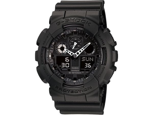 Casio GA-100-1A1ER, Vanntett, Quartz