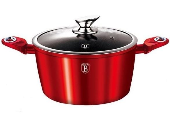 LOSJA 2.5L 20CM BERLINGER HAUS METALLINHOHTOINEN VIININPUNAINEN LINJA BH-1256-N