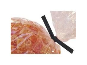 Poselukker Twis Ties 100 mm 1 tråd Sort,1000 stk/ps - (1000 stk.)