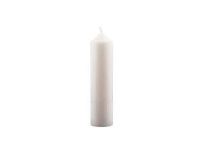 Bloklys Ø50x210 mm Brændetid 31 timer Ren Stearin Hvid,12 stk/krt Bloklys Ø50x210 mm Brændetid 31 timer Ren Stearin Hvid,12 stk/krt