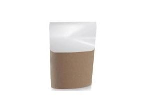 Wrap 124x320 mm Karton med BOPP Brun til Sandwich/Tortilla,500 stk/krt