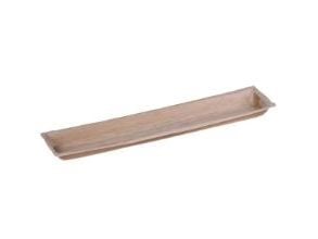 Fad 41.5x8.5x2.8 cm Bionedbrydelig Palmeblad,4 pk x 25 Stk/krt