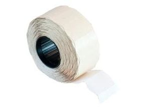 Etiket 26x16 mm Wave Frost lim Neutral Hvid,1000 stk/rl - (1000 stk.)