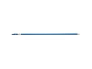 Skaft med vattenflöde Vikan 160 cm Ø32 mm blå aluminium/PP 160-278 cm gänga