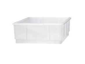 Plastkasse CB 13 ltr L42xB32xH12.5cm HDPE Hvid,stk