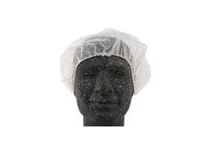 Hårnet str XL Ekstra vidde PP Hvid,10 pk x 100 Stk/krt Hårnet str XL Ekstra vidde PP Hvid,10 pk x 100 Stk/krt