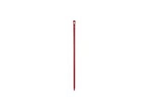 Skaft Ultra hygieniskt Ø34x1500 mm med gänga PP röd (st.)