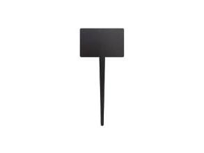 Skilt Securit Rektangel 18x8x0.3 cm 5 stk med Hvid tuschpen,stk