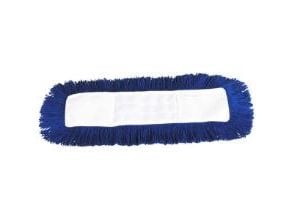 Moppfickor Tentax 100 cm akryl Öko-tex med fransar, blå mopp till Flex framförare (1 st)