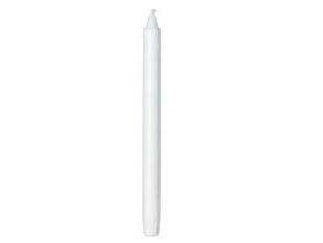 Kronelys Ø22x250 mm Ren stearin Hvid,4 pk x 30 Stk/krt Kronelys Ø22x250 mm Ren stearin Hvid,4 pk x 30 Stk/krt