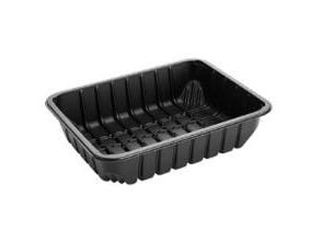 Bakke 1-rum M78-50A 220x170x49 mm PP Sort,496 stk/krt