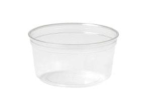 Duni Crystal Deli, Bolle, Rund, Polyetylentereftalat (PET), Gjennomsiktig, Monokromatisk, 350 stykker