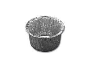 Alubakke 150 ml Ø80x44 mm Rund,24 ps x 100 stk/krt