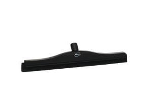 Golvskrapa 40 cm med gummi Svart för vatten/olja