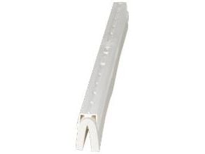 Udskiftningskassette til gulvskraber, Vikan, 70x3x4,5cm, hvid, PP/gummi, 70 cm