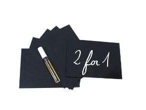 Skilt Securit Pris A5 med Hvid tuschpen,5 pk x 10 stk/krt