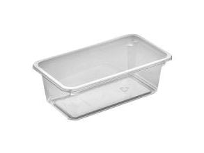 Plastbakke Kageboks K2182-1E 1-tynnyri 710 ml 180x100x61 mm APET,608 stk/krt