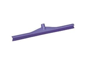 Gulvskraber, Vikan, 60x8x9,5cm, lilla, TPE gummi/PP, 60 cm, med enkeltblad