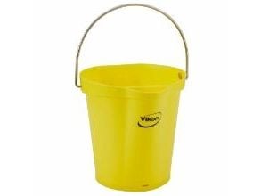 Hink för livsmedel Vikan 6 l, gul, PP/rostfritt stål Hink för livsmedel Vikan 6 l, gul, PP/rostfritt stål
