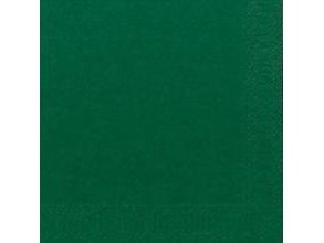 Serviet Duni 33x33 cm 2-lag Mørkegrøn,16 pk x 125 stk/krt