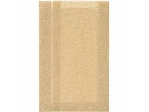 Bagerpose BLOOM 200/(2x30)x310mm 40 gr 30% græspapir Ubleget,500 stk/krt