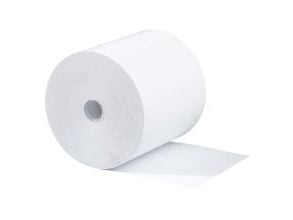 Bonrulle 80x80x12 mm hvid 60m 74g BPA fri Thermo - (3 ruller x 10 pakker)