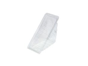 Sandwichbakke 185x78x85 mm til 4 skiver med Låg PET Klar,5 pk x 100 stk/krt