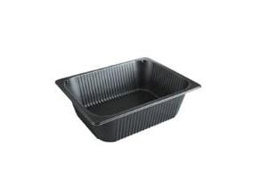Bakform 1/2 GN P2325-100T 1-fack 5850 ml L325xB268xH101 mm PP svart, 80 st/fp