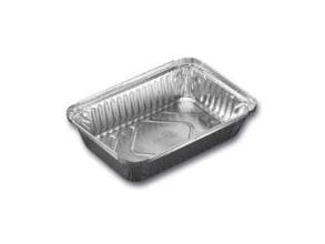 Engångsfolieform 890 ml 207x141x41 mm rektangulär kraftig kvalitet, 100 st./förp.