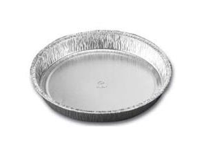 Alubakke 600 ml Ø195x25 mm Rund,100 stk/pk