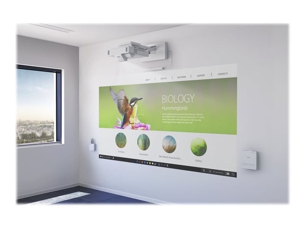 Epson EB-1485FI - 3LCD-projektor - 5000 lumen (vit) - 5000 lumen (färg) - Full HD (1920 x 1080) - 16:9 - 1080p - objektiv med ultrakort kastavstånd...