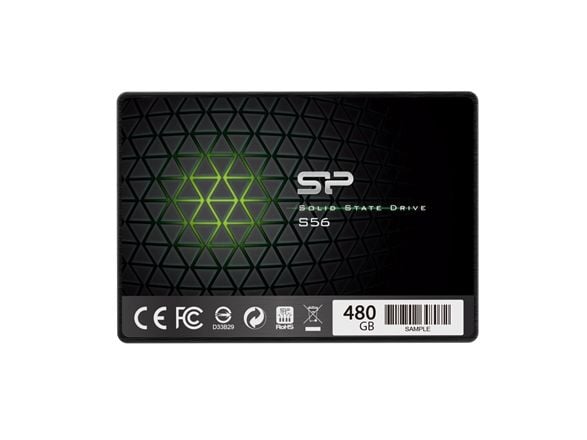 SILICON POWER Slim S56 - SSD - 480 GB - intern - 2.5" - SATA 6Gb/s