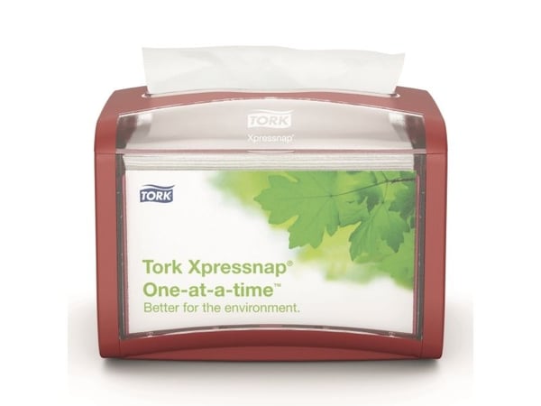 Dispenser Tork N4 Xpressnap 272612 rød