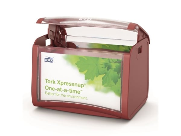 Dispenser Tork N4 Xpressnap 272612 rød