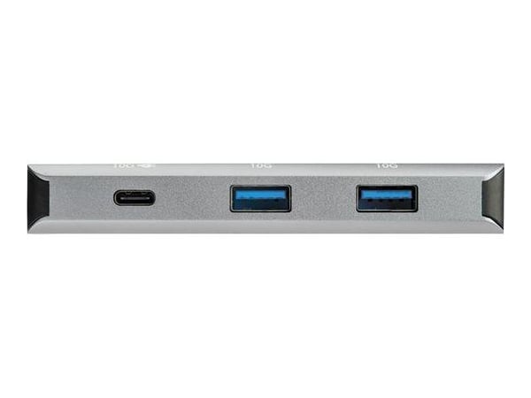 Startech 4 Port USB C Hub (10Gbps) to 3x USB-A & 1x USB-C, 100W Power Delivery Passthrough Charging, Compact/Portable USB 3.1 Gen 2/USB 3.2 Gen 2 T...
